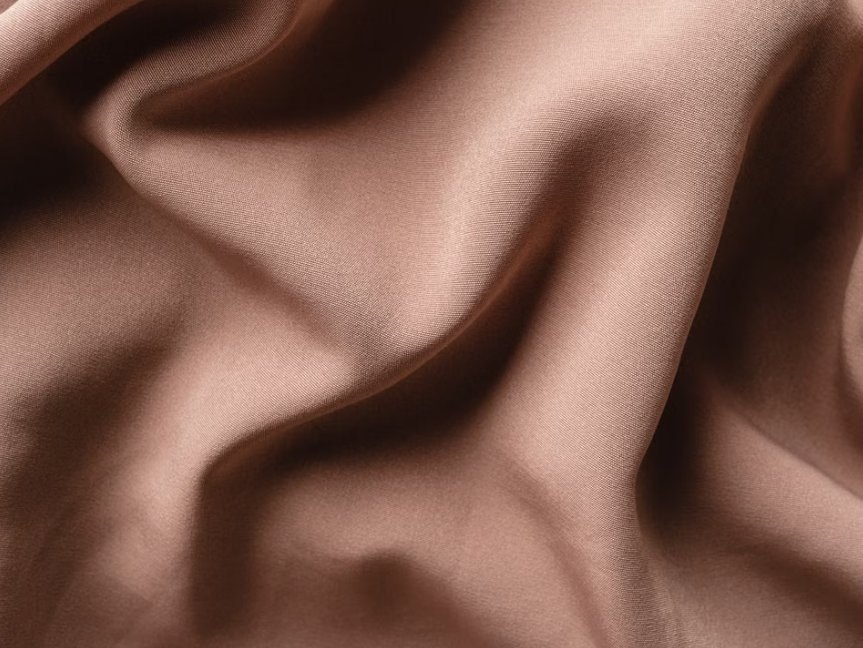 Satin fabric with a smooth glossy surface for pajama sets