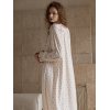 Cottagecore Floral Cotton Nightgown | Lace Ruffle Collar Sleep Dress