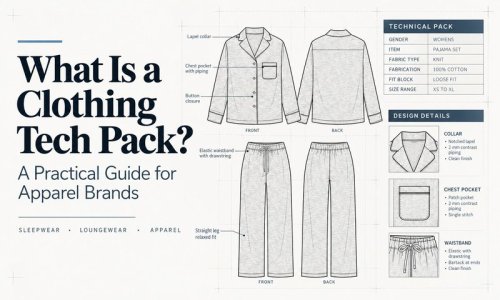 What Is a Clothing Tech Pack? A Practical Guide for Apparel Brands