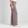 Mauve Wide Leg Drawstring Knit Pants Supplier | Women's Lounge Pants Manufacturer