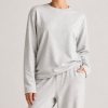 Brushed Knit Long Sleeve Lounge Set Supplier | Two Tone Women's Knit Loungewear Manufacturer