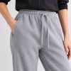Heather Grey Jogger Sweatpants Supplier | Women's Tapered Jogger Lounge Pants Manufacturer
