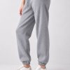 Heather Grey Jogger Sweatpants Supplier | Women's Tapered Jogger Lounge Pants Manufacturer