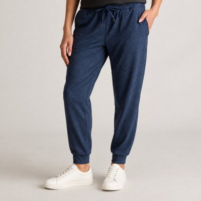 Navy Tapered Jogger Sweatpants Supplier | Women's Cuffed Lounge Joggers Manufacturer
