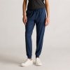 Navy Tapered Jogger Sweatpants Supplier | Women's Cuffed Lounge Joggers Manufacturer