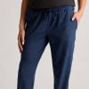 Navy Tapered Jogger Sweatpants Supplier | Women's Cuffed Lounge Joggers Manufacturer