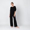 Round Neck Long Sleeve Knit Lounge Set Supplier | Multi Colour Knit Loungewear Manufacturer