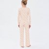 Fox Print Long Sleeve Pajama Set Supplier | Women's Boat Neck Sleepwear