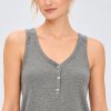 Ribbed Henley Cami and Shorts Set Supplier | Women's Knit Sleepwear