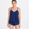 Tencel Modal Ruffle Cami and Shorts Set Supplier | Women's Summer Sleepwear