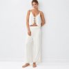 Lace Trim Cami and Wide Leg Pants Set Supplier | Women's Lounge Homewear