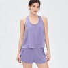 Tiered Satin Cami and Shorts Set Supplier | Women's Layered Sleepwear