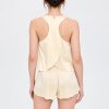 Tiered Satin Cami and Shorts Set Supplier | Women's Layered Sleepwear