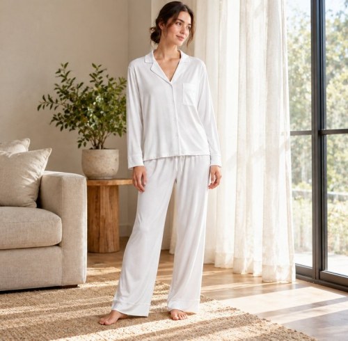 From Reference Image to Bulk Production: A Cotton-Modal Pajama Case Study