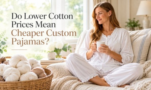 Do Lower Cotton Prices Mean Cheaper Custom Pajamas?
