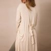 Blush Floral Modal Robe Supplier | Women's Soft Jersey Dressing Gown
