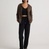 Women's Cashmere Knit Zip-Up Hoodie, Loungewear Manufacturer