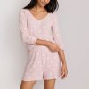 Women's Dotted Modal Scoop Neck Pajama Top, Loungewear Manufacturer
