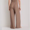 Women's Heathered Ribbed Wide Leg Lounge Pants, Loungewear Manufacturer