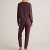 Women's Brushed Fleece Crewneck Sweatshirt, Loungewear Manufacturer