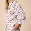 Women's Horse Print Cotton Pajama Set, Sleepwear Manufacturer