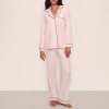 Women's Tencel Modal Notch Collar Pajama Set Supplier