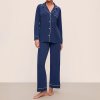 Women's Tencel Modal Notch Collar Pajama Set Supplier
