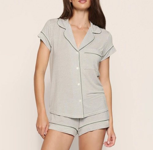 OEM/ODM Women's Tencel Modal Shortie Pajama Set