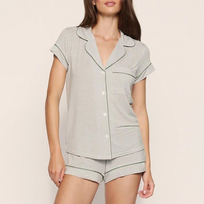OEM/ODM Women's Tencel Modal Shortie Pajama Set