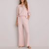 Women's Wholesale Brushed Waffle Pajama Pants