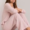 Women's Wholesale Brushed Waffle Pajama Pants