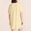 Custom Women's Modal Pajama Tee Dress with Side Slit