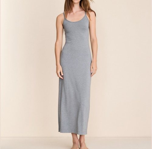 Women's Softened Modal Strappy Maxi Nightdress Supplier