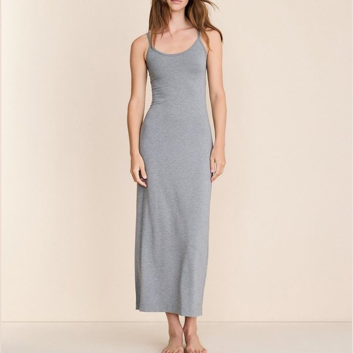 Women's Softened Modal Strappy Maxi Nightdress Supplier