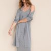 Women's Softened Modal Strappy Maxi Nightdress Supplier