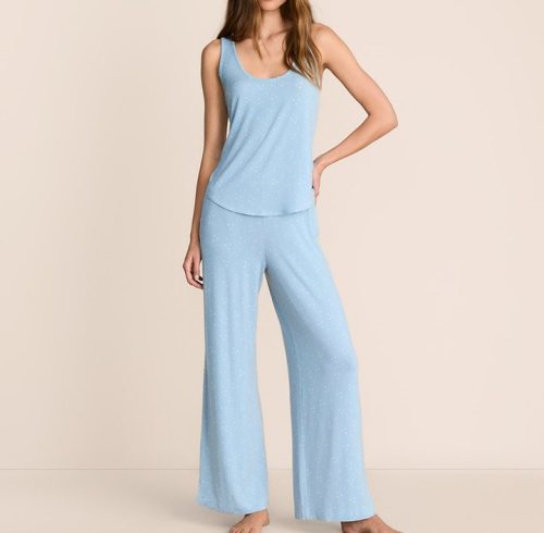 Private Label Women's Star Print Modal Pajama Pants