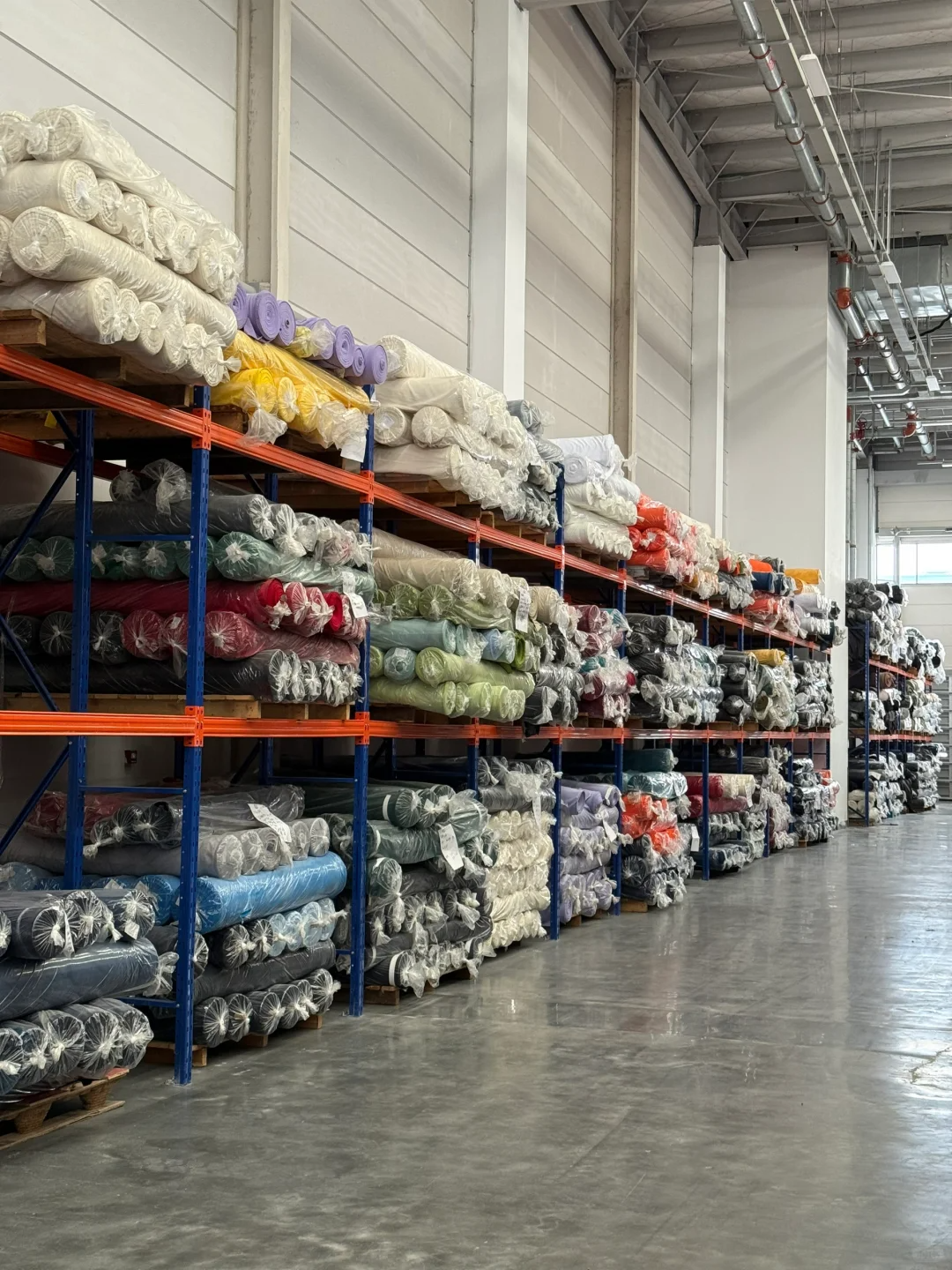 Sleepwear fabric sourcing and material selection at manufacturing facility