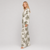 Bamboo Pajama Set Manufacturer | Architectural Print Long Sleeve Sleepwear