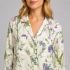 Printed Viscose Pajama Set Manufacturer | Botanical Long Sleeve Sleepwear