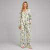 Printed Viscose Pajama Set Manufacturer | Botanical Long Sleeve Sleepwear