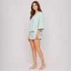 Striped Cotton Short Pajama Set | Wholesale Women's Summer Sleepwear