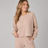 Ribbed Cotton Lounge Set Manufacturer | Women's Knit Loungewear