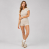Women's Ribbed Cotton Lounge Set | Private Label Short Pajama Set