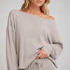 Boat Neck Ribbed Modal Lounge Set | Women's Private Label Homewear