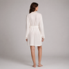 Lace Trim Modal Robe | Private Label Women's Sleepwear Manufacturer