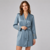 Embroidered Satin Bathrobe | Private Label Robe Manufacturer