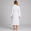 White Waffle Bathrobe with Shawl Collar | Hotel Robe Manufacturer