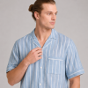 Striped Men's Cotton Pajama Set | Private Label Sleepwear