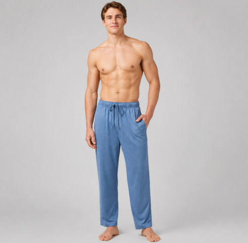 Men's Cotton Polyester Sleep Pants | Private Label Loungewear
