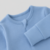 Custom 100% Cotton Ribbed Baby Romper | Infant Sleepwear Supplier